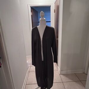 IMPULSIVE gray cardigan duster size xl